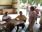 Jean (Hegge) Mantuei, Bobby McVay, Jim Carter, Virgene (Voss) McVay, 