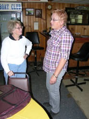 Mavis (Wallace) Benkovich, Mary (White) Davis