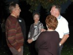 George Bumsted, Pat (Davidson) Mason, Dave Farrell, Virgene (Voss) McVay