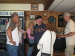 Nancy (Clussman) & Larry Margis, Gayle (Barmore) Kocher, Jim & Sharon Carter