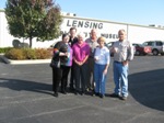 Kathy (Coldewey) & Alex Thomsen, Jerri (Ritter) Noller, Randy Unter, Judy (Johnson) Kunz, Jim & Mavis (Wallace) Benkovich